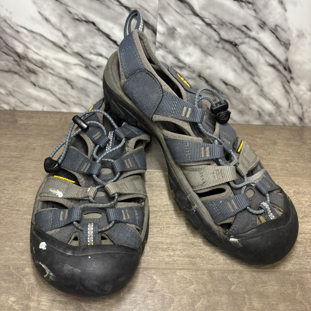 Keen Newport H2 Sandals Men's Size 8.5 Waterproof Sandals Shoes Sneakers Grey